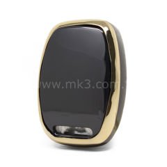 NANO Yüksek Kalite Kumanda Kılıfı Honda 3  Buton Siyah Renk HD-J11J3A
