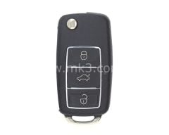 KD VW Tipi Sustalı Kumanda Krom B01-3