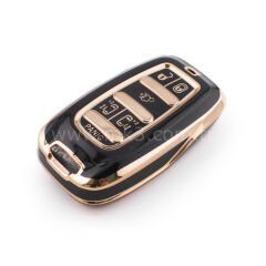 NANO Yüksek Kalite Kumanda Kılıfı Chrysler 6 Buton Siyah Renk -CRSL-B11J6