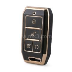 NANO Yüksek Kalite Kumanda Kılıfı BYD 4  Buton Siyah Renk BYD-C11J