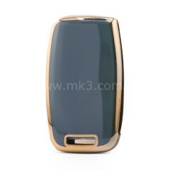 NANO Yüksek Kalite Kumanda Kılıfı KIA 6 Buton Gri Renk -KIA-O11J6