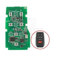 Lonsdor LT20-10 Toyota / Lexus Üvrensel PCB Kumanda 6 buton