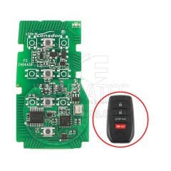 Lonsdor LT20-10 Toyota / Lexus Üvrensel PCB Kumanda 4 buton