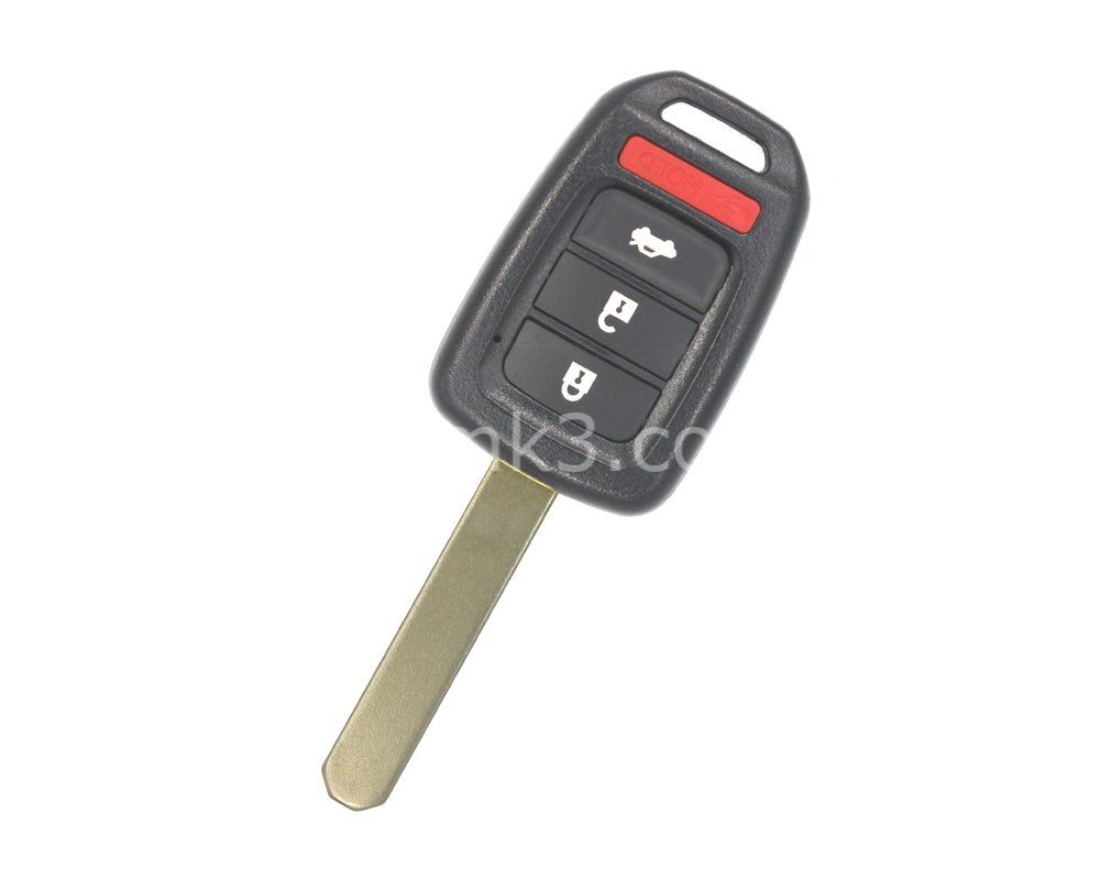 Honda Modern Sustasız Kumanda Kabı 3+1 Buton