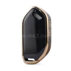 NANO Yüksek Kalite Kumanda Kılıfı KIA 4 Buton Siyah Renk -KIA-S11J4