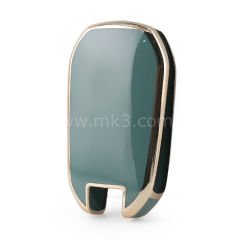 NANO Yüksek Kalite Kumanda Kılıfı Peugeot 407 408 - 3 Buton Gri Renk PG-C11J