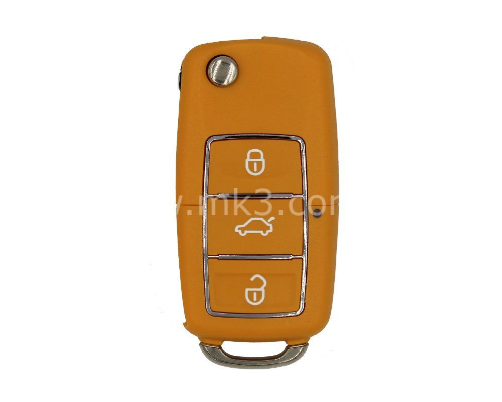 Akıllı Kumanda VW Tipi Sustalı 433MHz Sarı