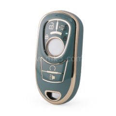 NANO Yüksek Kalite Kumanda Kılıfı Buick 5 Buton Gri Renk BK-A11J6B