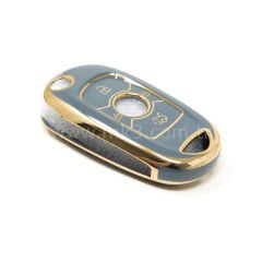 NANO Yüksek Kalite Kumanda Kılıfı Buick 4 Buton Gri Renk BK-B11J