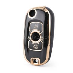 NANO Yüksek Kalite Kumanda Kılıfı Buick 3 Buton Siyah Renk BK-C11J