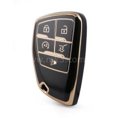 NANO Yüksek Kalite Kumanda Kılıfı Buick 5 Buton Siyah Renk BK-D11J5A