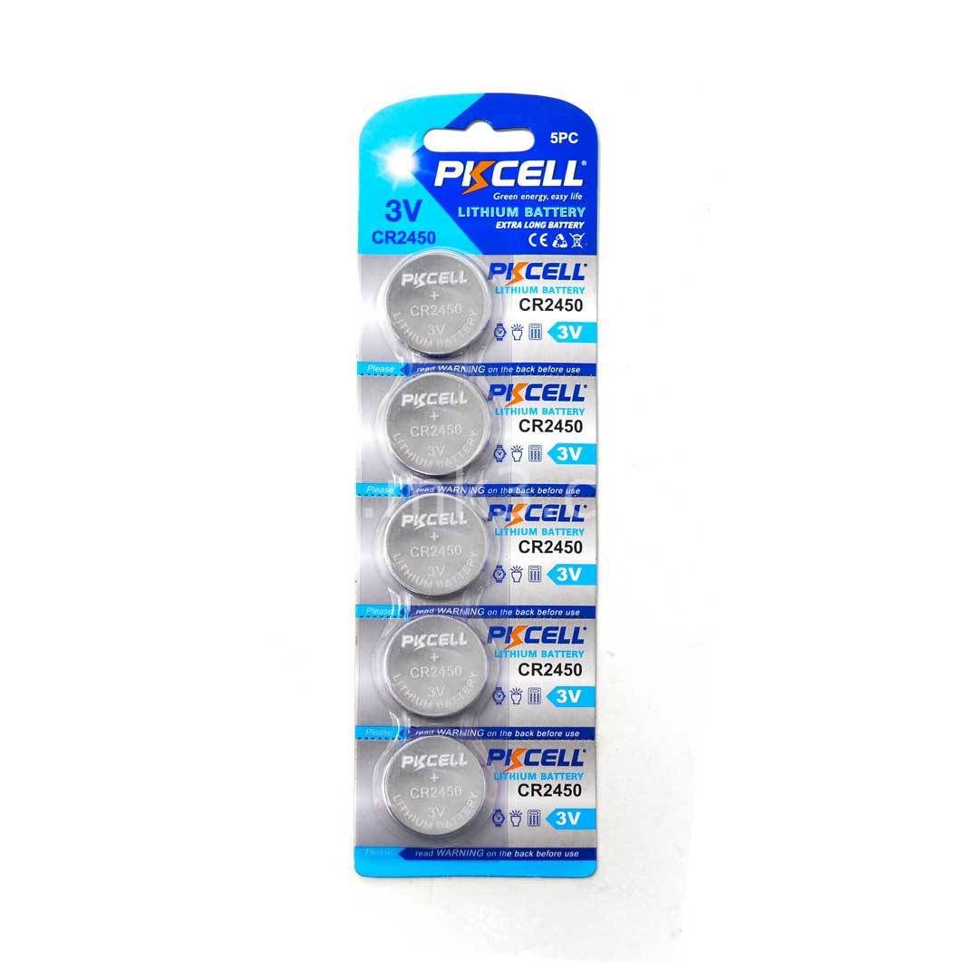 PKCELL CR 2450 Pil Yüksek Kalite 5li Paket