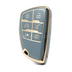 NANO Yüksek Kalite Kumanda Kılıfı Buick 6 Buton Gri Renk BK-D11J6