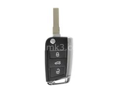 VW MQB Sustalı Kumanda 3 Buton 433MHz HU66 Ucu