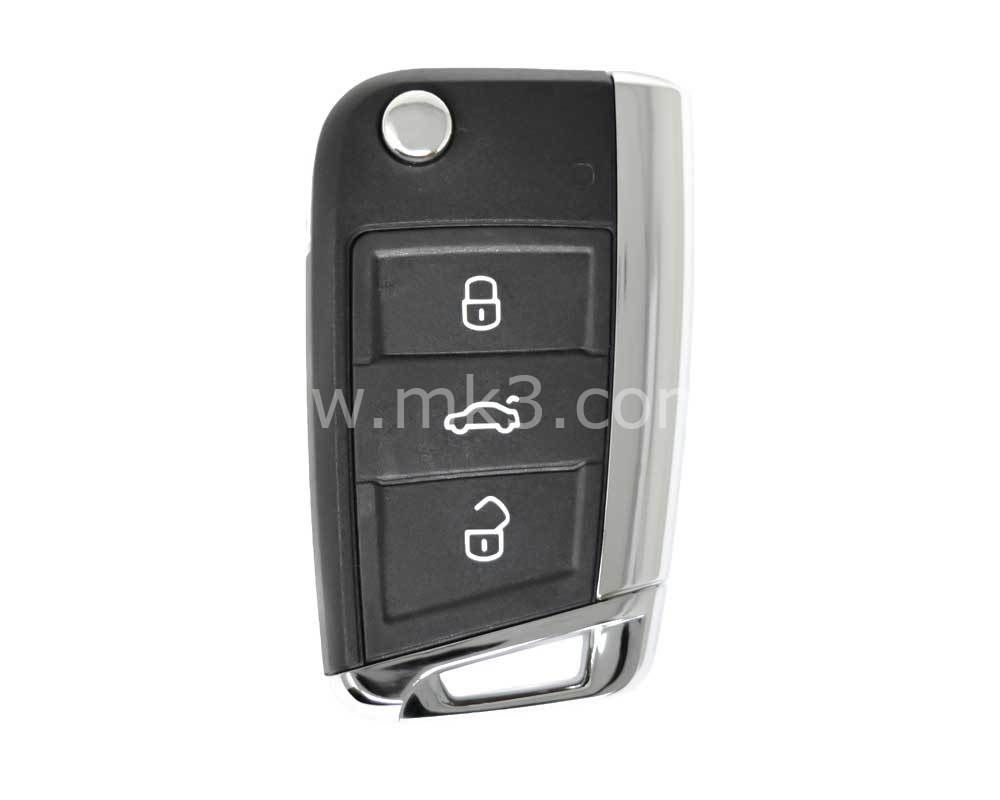 VW MQB Sustalı Kumanda 3 Buton 433MHz HU66 Ucu