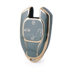 NANO Yüksek Kalite Kumanda Kılıfı Trumpchi 4 Buton Gri Renk CQ-E11J