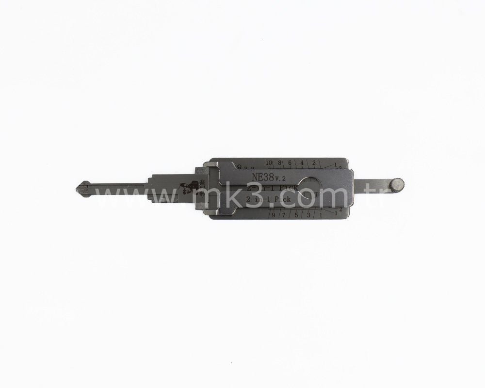 Original Lishi Pick Decoder Reader Tool NE38 For Land Rover MG Boot And Door