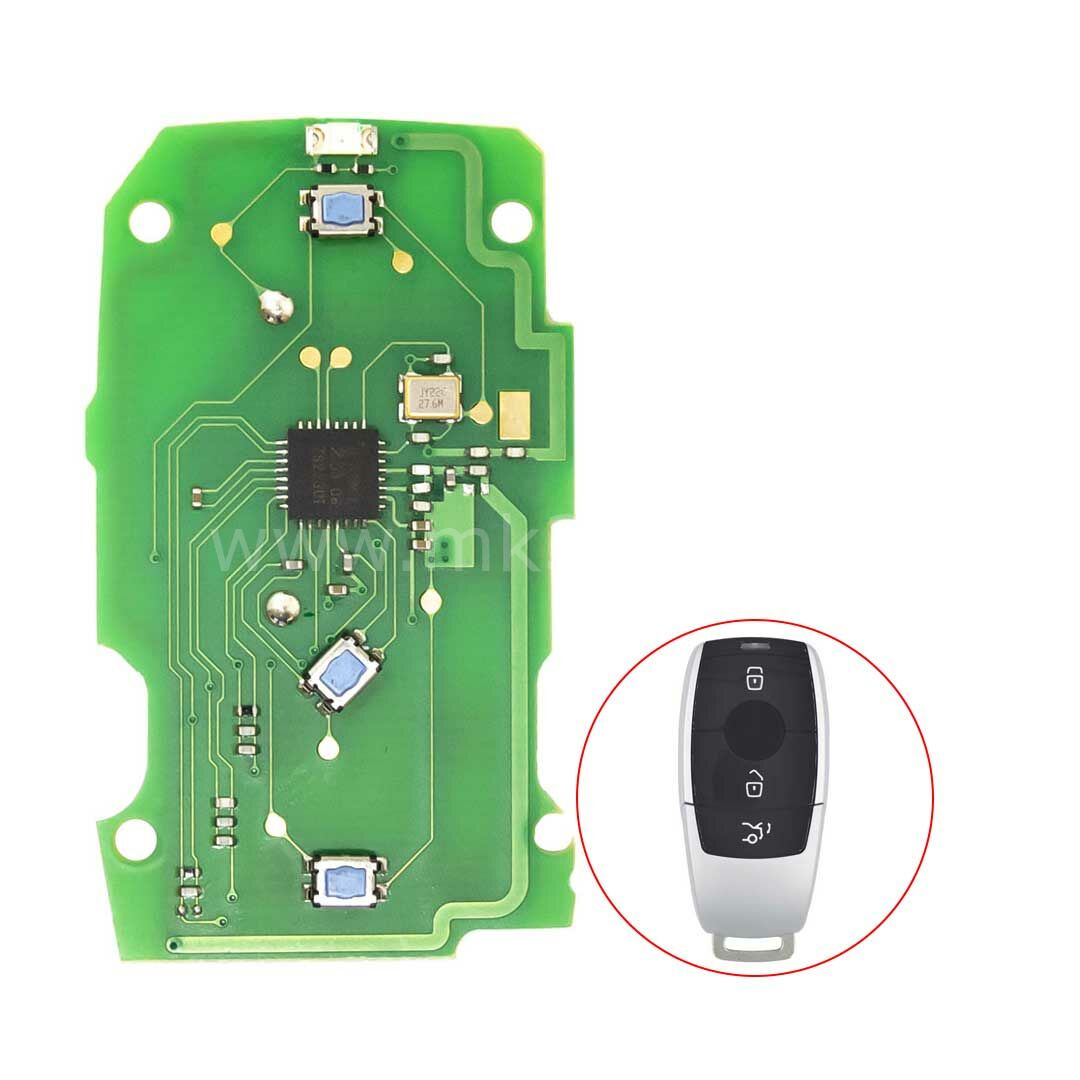 KD Üniversal Smart Kumanda PCB 3 Butonlu Mercedes Benz Tipi ZB30