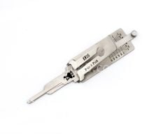 Original Lishi 2-in-1 Pick Decoder Tool KW16-AG for Kawasaki Motorcycle Anti Glare Type