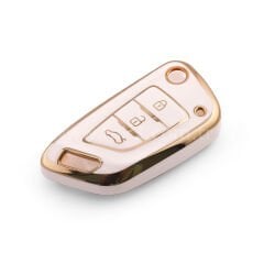 NANO Yüksek Kalite Kumanda Kılıfı XHORSE 3 Buton Beyaz Renk -XH-B11J3