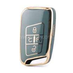NANO Yüksek Kalite Kumanda Kılıfı Smart VW 5 Buton Gri Renk VW-D11J5