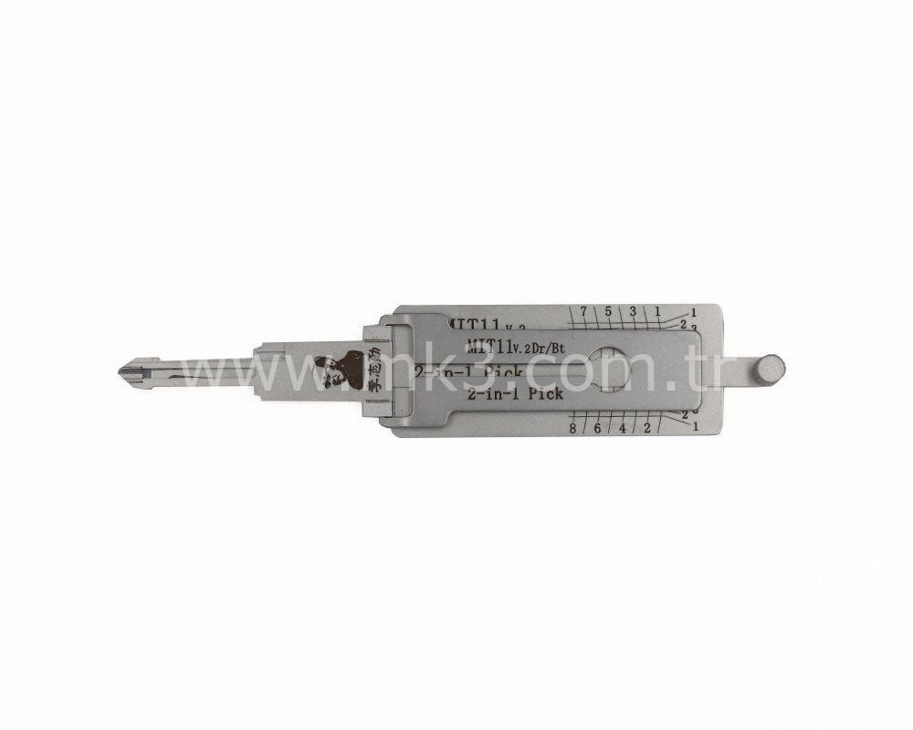 Original Lishi 2-in-1 Pick Decoder Tool MIT11R-AG Mitsubishi 