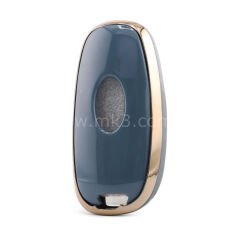 NANO Yüksek Kalite Kumanda Kılıfı Hyundai 5 Buton Gri Renk -HY-H11J5B