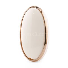 NANO Yüksek Kalite Kumanda Kılıfı Hyundai 5 Buton Beyaz Renk -HY-L11J5A