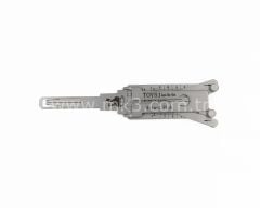 Original Lishi 2-in-1 Pick Decoder Tool VA8/TOY51+AG 8 Cuts to VA Key Blank For Toyota Aygo Ignition Anti Glare Type