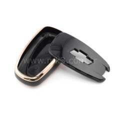 NANO Yüksek Kalite Kumanda Kılıfı Chevrolet 3 Buton Gri Renk -CRL-B11J3A