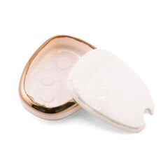 NANO Yüksek Kalite Kumanda Kılıfı Chevrolet 3 Buton Beyaz Renk -CRL-G11J3