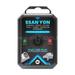 SsangYong Korando - Musso - Actyon - Tivoli  - Torres - G4 Rexton  Sesli Direksiyon Kilidi Emulatörü Tak kullan