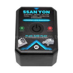 SsangYong Korando - Musso - Actyon - Tivoli  - Torres - G4 Rexton  Sesli Direksiyon Kilidi Emulatörü Tak kullan