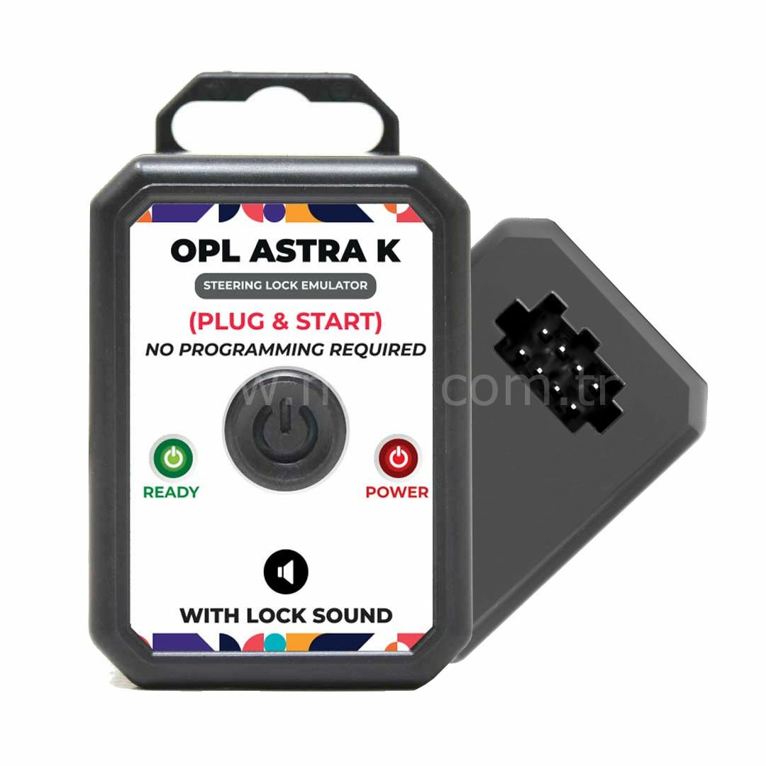 Opel / Vauxhall Astra K Sesli Direksiyon Kilidi Emulatörü Orijinal Bağlayıcı