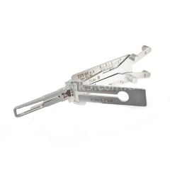 Original Lishi 2-in-1 Pick Decoder Tool TOY48+AG For Lexus Ignition Anti Glare Type