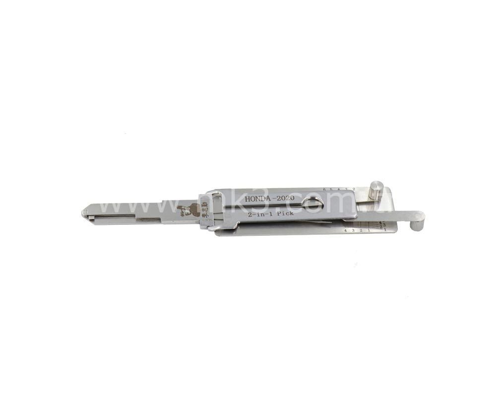 New Original Lishi 2-in-1 Pick Decoder Tool for HONDA HALF THICK DOOR KEY FROM 2020