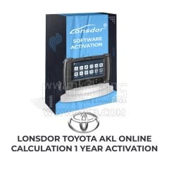 Lonsdor Toyota AKL Çevrimiçi Hesaplama K518 ve KH100 için 1 Yıllık Aktivasyon