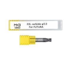 End Mill 03LM karbür anahtar kesme bıçağı  φ5.0x6xD6x30L