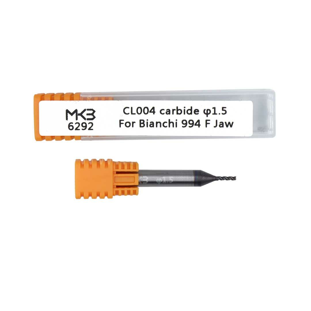 End Mill EW8015G-BS7 karbür anahtar kesme bıçağı φ1.5xD6x43x3F