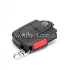 Audi Kumanda Kabı 2+1 Buton Küçük pil yataklı