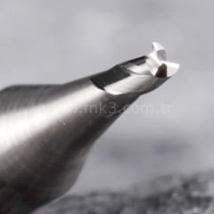 End Mill V012 karbür anahtar kesme bıçağı φ1.5xD4x33