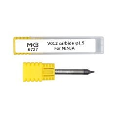 End Mill V012 karbür anahtar kesme bıçağı φ1.5xD4x33