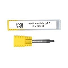End Mill V003 karbür anahtar kesme bıçağı φ2.5xD4x33L