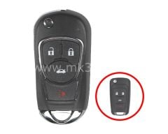 Chevrolet Sustalı Kumanda Kabı 3+1 Buton