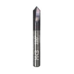 Dimple karbür V007 kesme bıçağı φ4x100°x33x3T