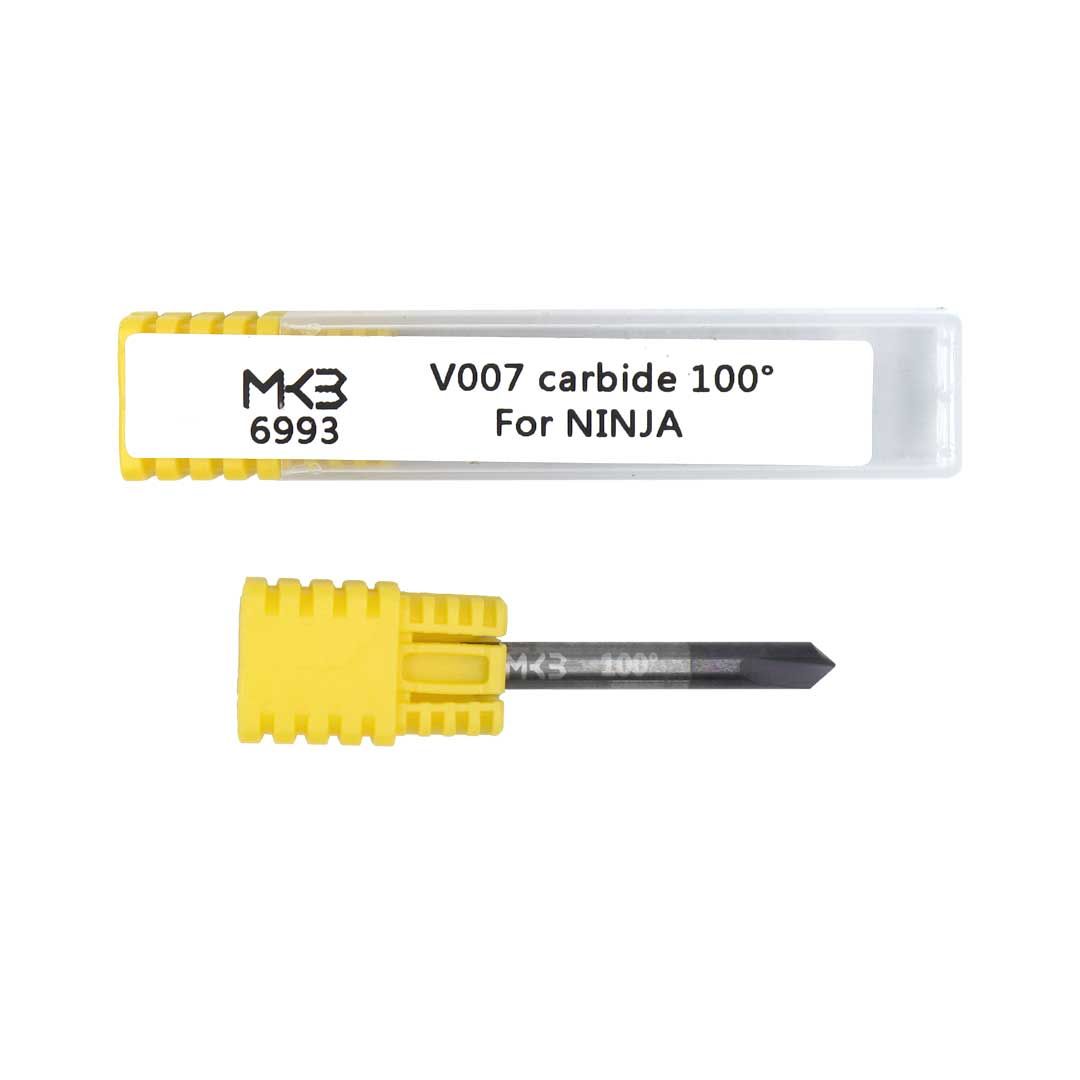 Dimple karbür V007 kesme bıçağı φ4x100°x33x3T