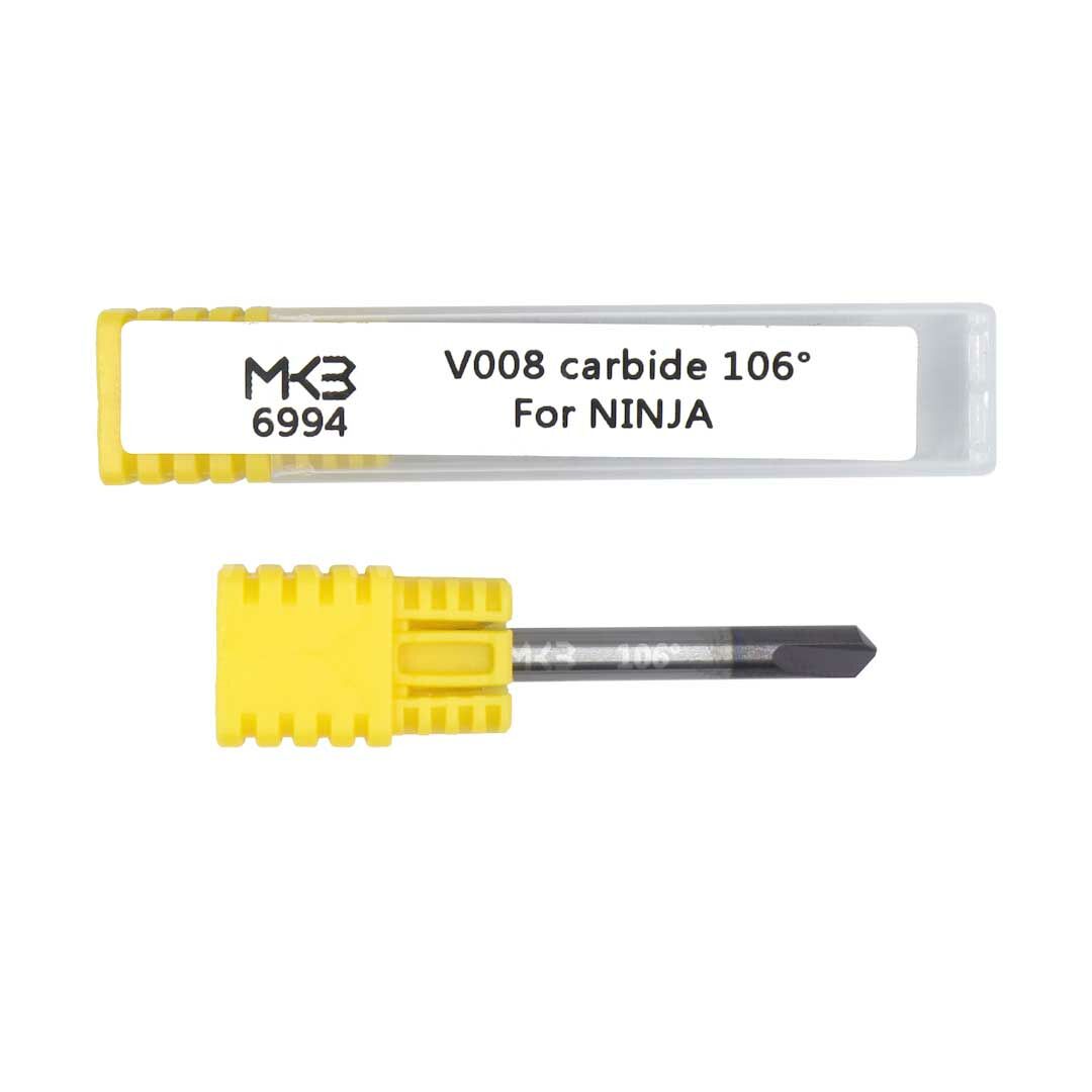 Dimple karbür V008 kesme bıçağı φ4x106°x33x4T