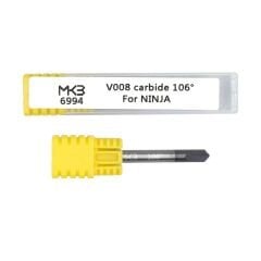 Dimple karbür V008 kesme bıçağı φ4x106°x33x4T