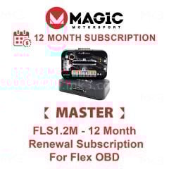 MAGIC FLS1.2M - Flex OBD Master için 12 Aylık Yenileme Aboneliği