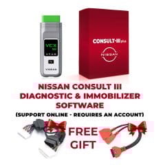 Nissan Paketi, Consult III Yazılımı, VCX SE Cihazı ve lisansı